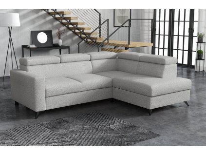 Sedací souprava Mildred III pravá Anthology světle šedá