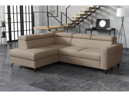 Sedací souprava Mildred III levá Anthology světle hnědá