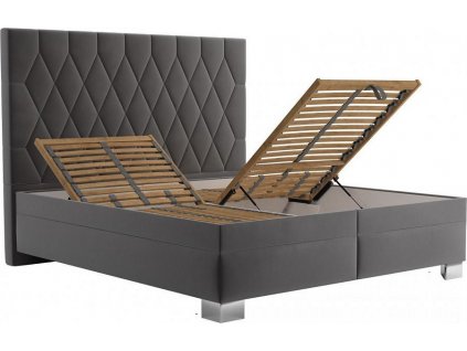 Postel Simon 180x200 šedá