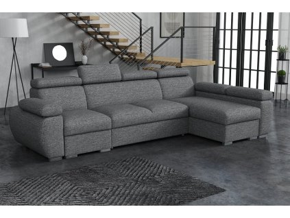 Sedací souprava Bodie P Aragon tmavě šedá