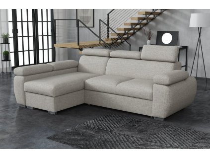 Sedací souprava Bodie levá Aragon světle šedá