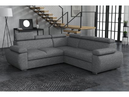 Sedací souprava Bodie UNI Aragon tmavě šedá