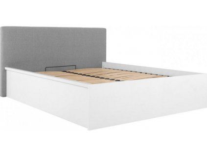 TETRIX LOZ/140/B/T S ČELEM  bílý lesk/INARI 91 VČETNĚ ROŠTU BEZ MATRACE   / 4BAL /