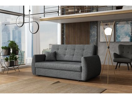 Pohovka Vivian Art III tmavě šedá