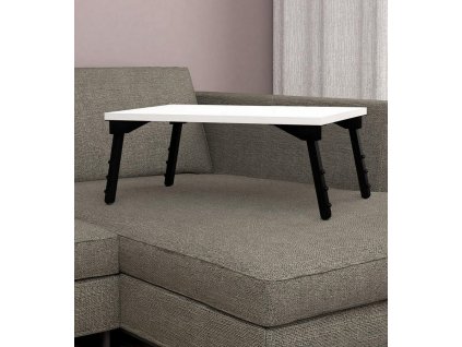 Skládací stolek GRANZ barva bílá