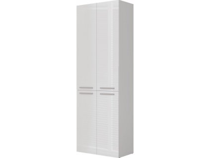 Koupelnová skříňka Noeli 3DD1K bílá/bílý lesk