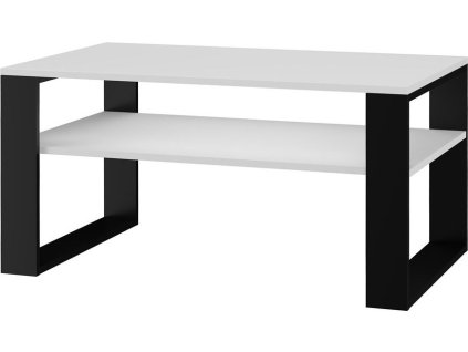 Konferenční stolek Sava 1 bílá/černá