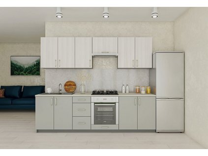 moderna kuchyna modest 260 ash surfside chincilla grey dvymvxko5ttxwhmw