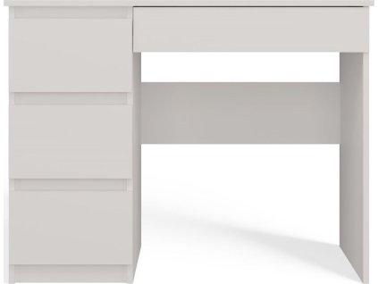 Psací stůl Miles L bílý mat