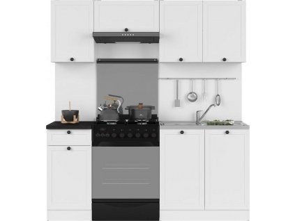 kuch.JUNONA MODUL VERZE2 BBL RAMKA 1,8 (BI/BI) bílá (BEZ PRAC. DESKY)***