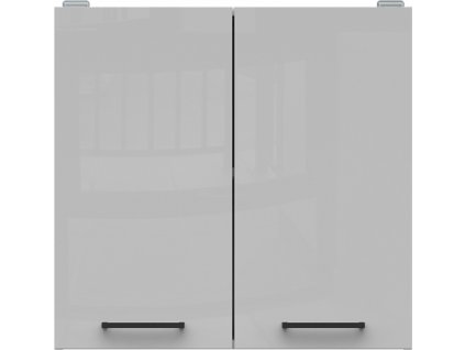 JUNONA TAFLA G2D/60/57  bílá/světle šedý lesk   / 3BAL/