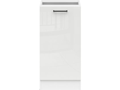 JUNONA TAFLA BBL D1D/50/82 P bílá/křída bílá lesk ( BEZ PRAC. DESKY! )   / 3BAL/