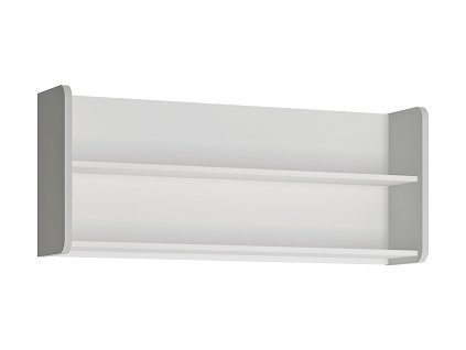 FULIA P02 - Police, lamino bílá alpská/světle šedá, (FLEXI FLXP02=1BALÍK) kolekce (W) (K150)