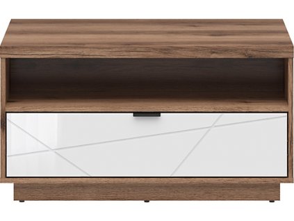 FORN LAW1S dub delano tmavý/bílý lesk