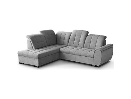 BENTO - Levá rohová sedací souprava - látka VARDO 06 - světle šedá (Bali=2balíky) - kolekce "MRS"(K250-Z)