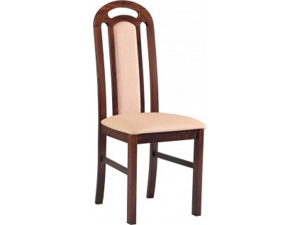 PIANINO- jídelní židle ořech/ látka č.  5***- kolekce "DRE" (K150-Z)