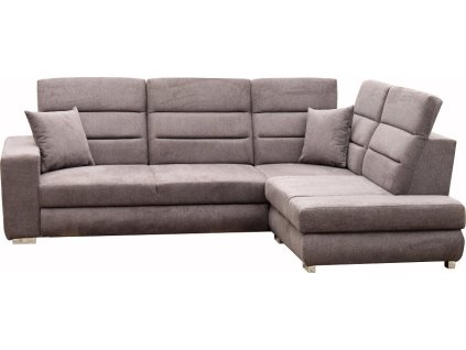 OPTIMA  Levá - sedací souprava látka Matana 20 ČOKOLÁDOVÁ (FE) kolekce - "E" (K250) NOVÁ LÁTKA