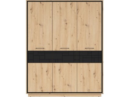 PONT SZF3D2E dub artisan/černý mat ***