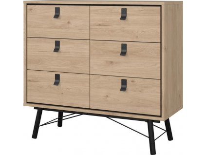 Komoda Rain 6s malá jackson hickory