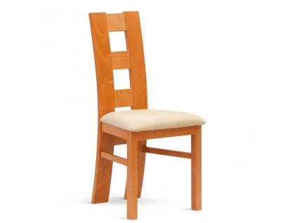 Židle VICTOR 124 (Odstín třešeň, Sedák boss 4 camel)