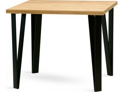 Stůl KARLOS (Odstín bílá, Šíře stolu 80, Délka stolu 140)