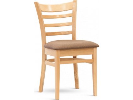 Židle AMERICA (Odstín tm.hnědá, Sedák boss 9 bordo)