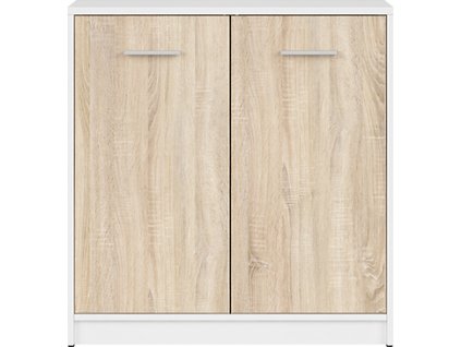 NEPO PLUS KOM2D bílá/dub sonoma   / 2BAL /