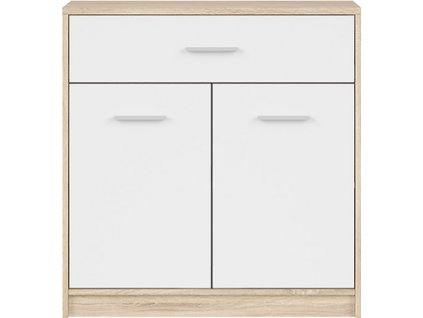 NEPO PLUS KOM2D1S dub sonoma/bílá   / 3BAL /