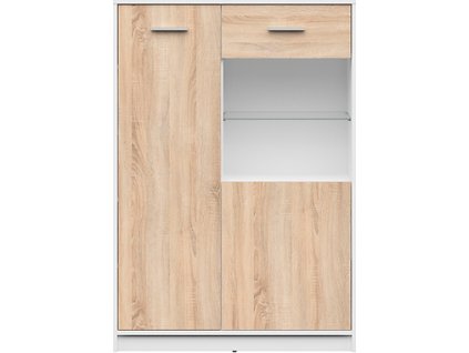 NEPO PLUS REG1D1W/90 bílá/dub sonoma   / 3BAL /