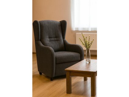 Relaxační křeslo ušák René Aston 6 stone