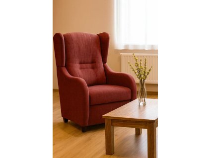 Relaxační křeslo ušák René Aston 9 berry