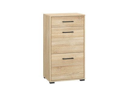 CAMERON 09- botník 2K1S, lamino dub sonoma (ML) (CARO09=1BALÍK)(K150) NOVINKA