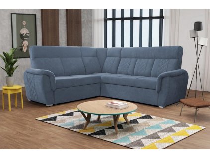 Sedací souprava Billy uni modrá