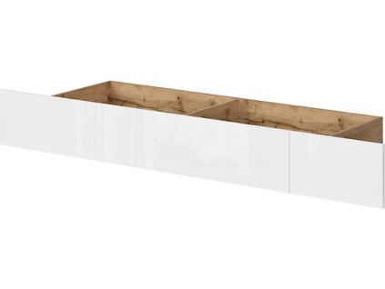 NUIS SZU (ŠUPLÍK do LOZ/90) dub wotan/bílý lesk