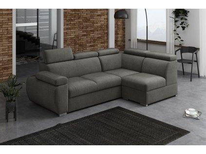 Sedací souprava Bodie VII pravá šedá