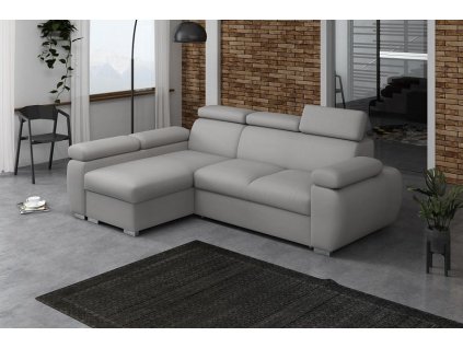 Sedací souprava Bodie levá světle šedá