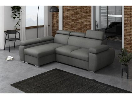 Sedací souprava Bodie levá šedá