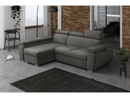 Sedací souprava Bodie levá šedá