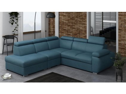 Sedací souprava Bodie II levá modrá