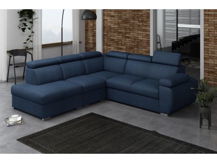 Sedací souprava Bodie II levá modrá