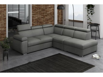 Sedací souprava Bodie II pravá šedá