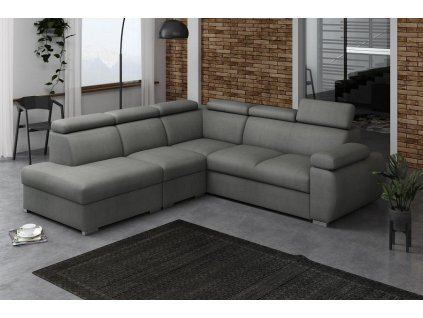 Sedací souprava Bodie II levá šedá