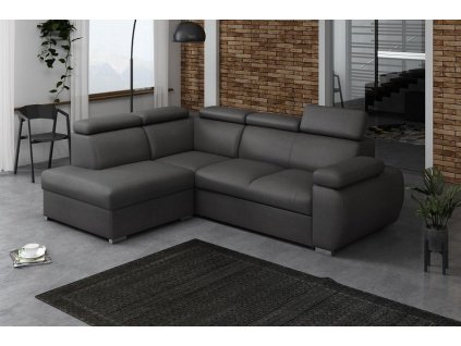 Sedací souprava Bodie IV levá tmavě šedá