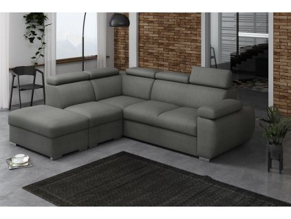 Sedací souprava Bodie V levá šedá
