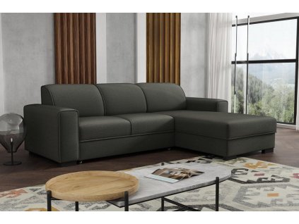 Sedací souprava Lubor P tmavě šedá