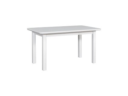 VENUŠE 2S (WENUS 2S) jídelní stůl rozkládací - Dýha dubová - moření BÍLÁ - kolekce "DRE" (K150-E)