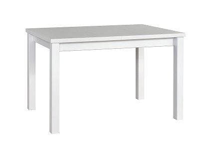 MAXMILIÁN 5 (MAX 5) - jídelní stůl rozkládací - lamino bílá (borovice andersen) - kolekce "DRE" (K150-Z)