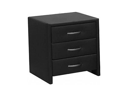 Noční stolek EDER (Varianta Ekokůže bílá)