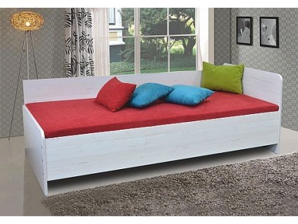 Postel TOBY 90cm, s roštem a s úložným prostorem (Varianta pino aurelio)