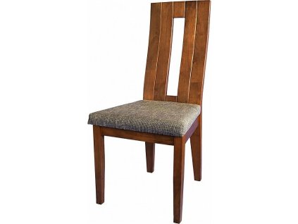 Jídelní židle NELA (Varianta ořech / látka SH 21)